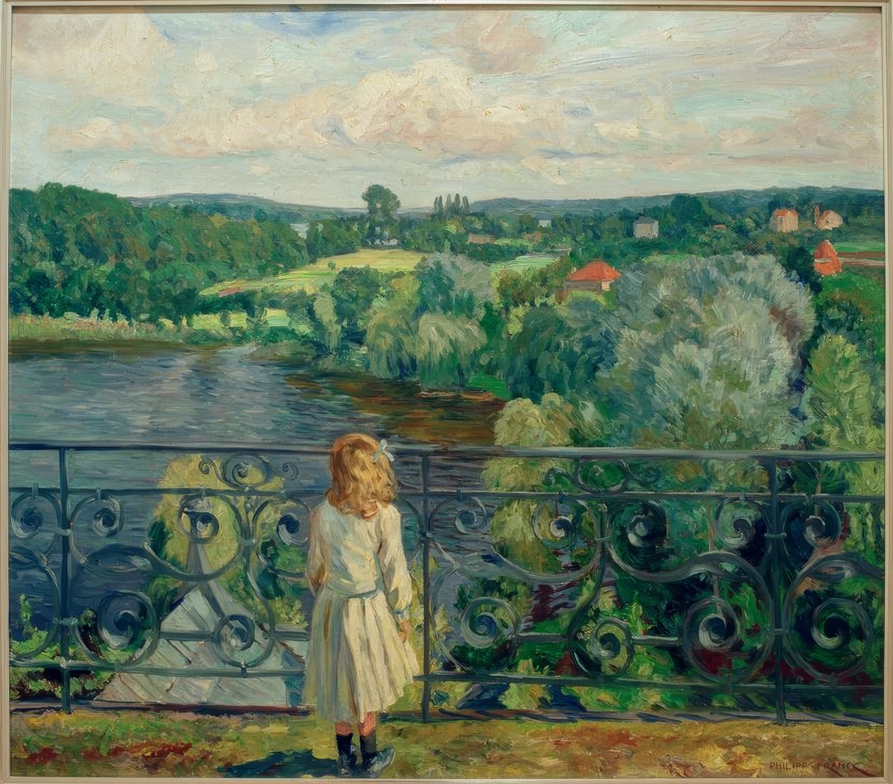 En la terraza de Philipp Franck