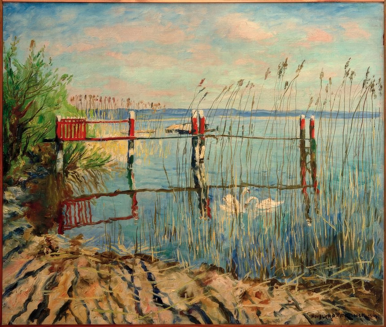 Embarcadero en Jungfernsee de Philipp Franck