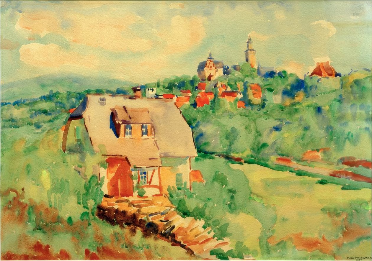 Vista de Kronberg de Philipp Franck