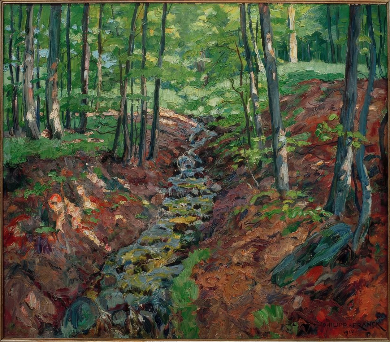 El Reichenbach en Taunus de Philipp Franck