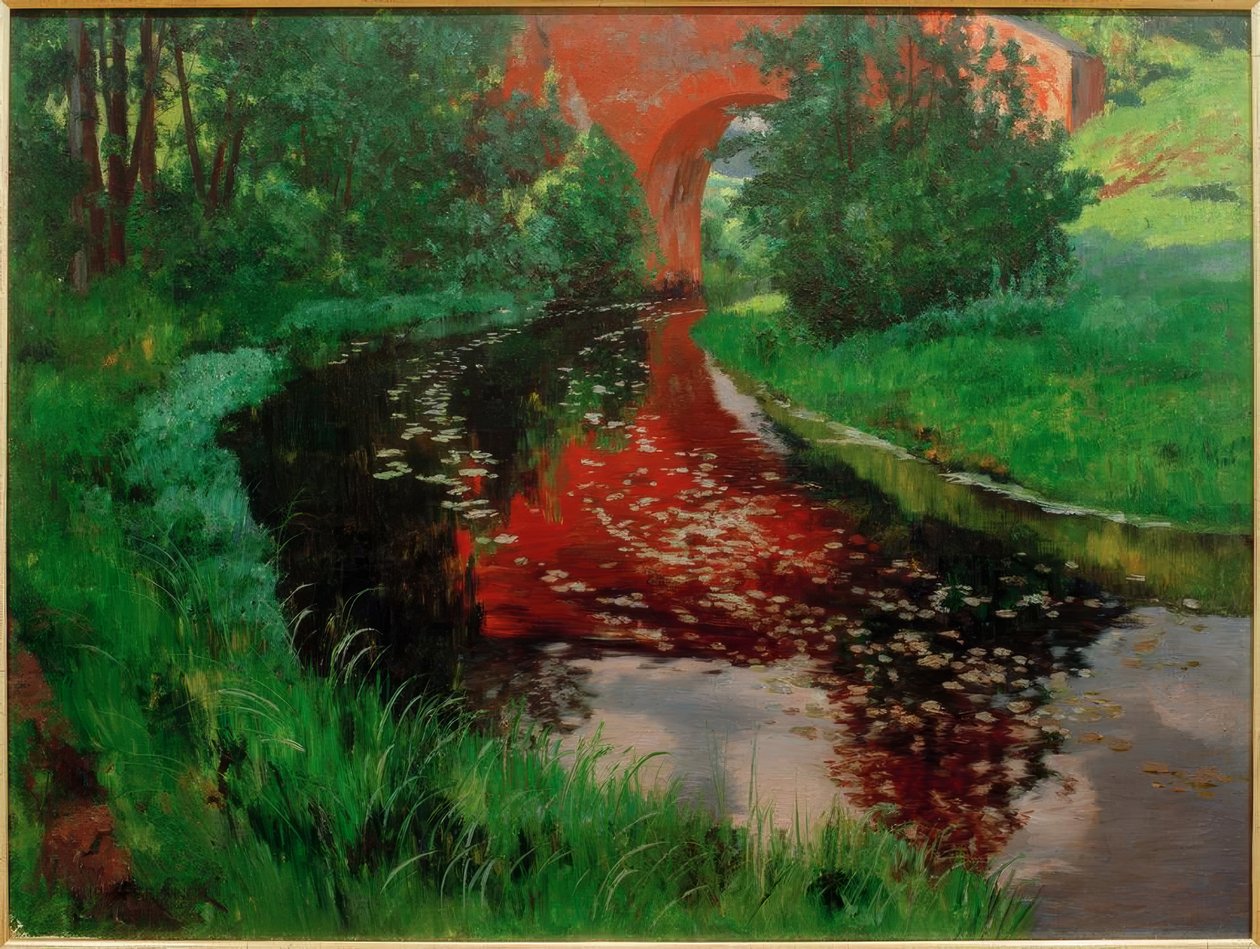 El arroyo en Kohlhasenbrück de Philipp Franck