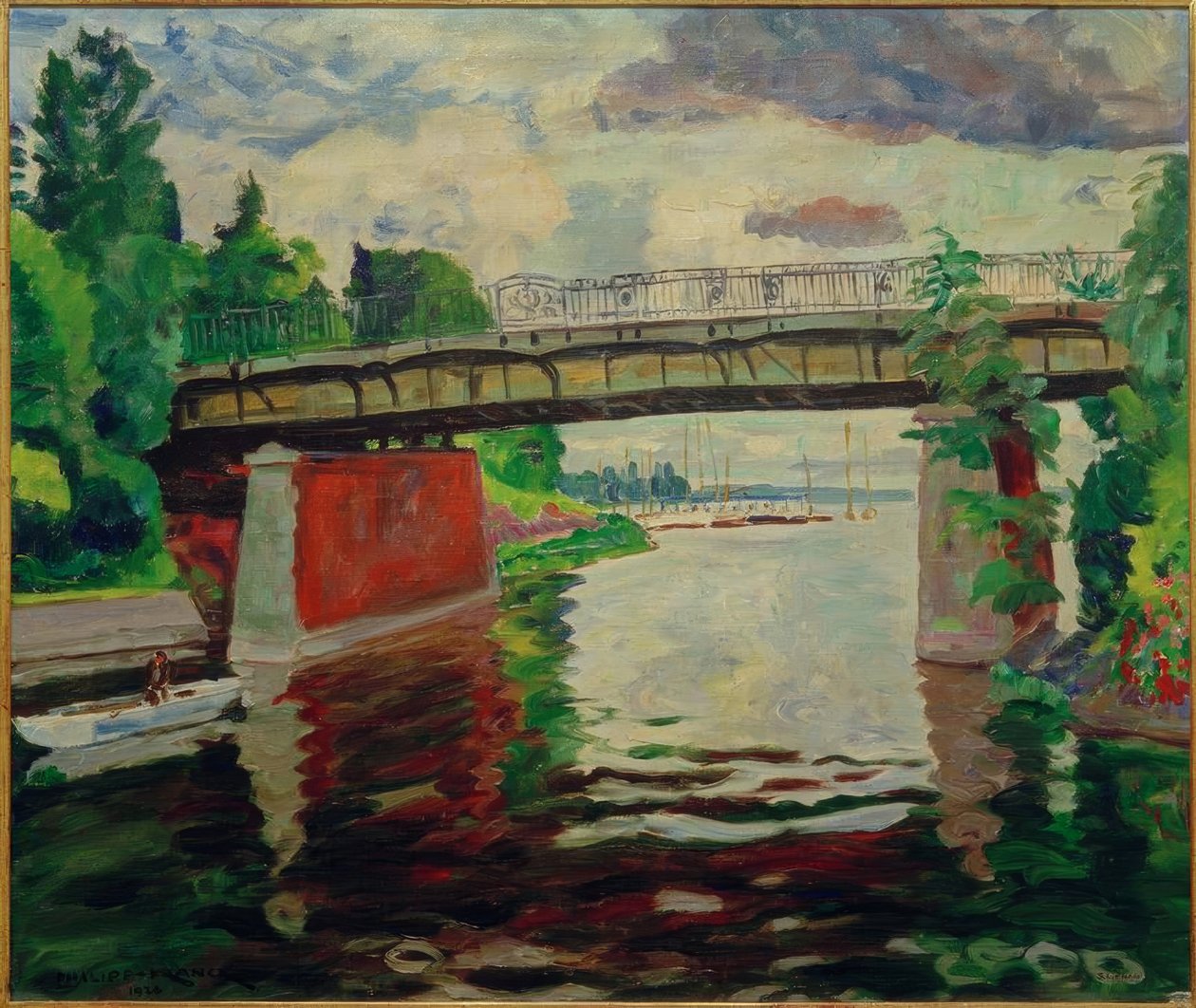 El puente de Wannsee de Philipp Franck