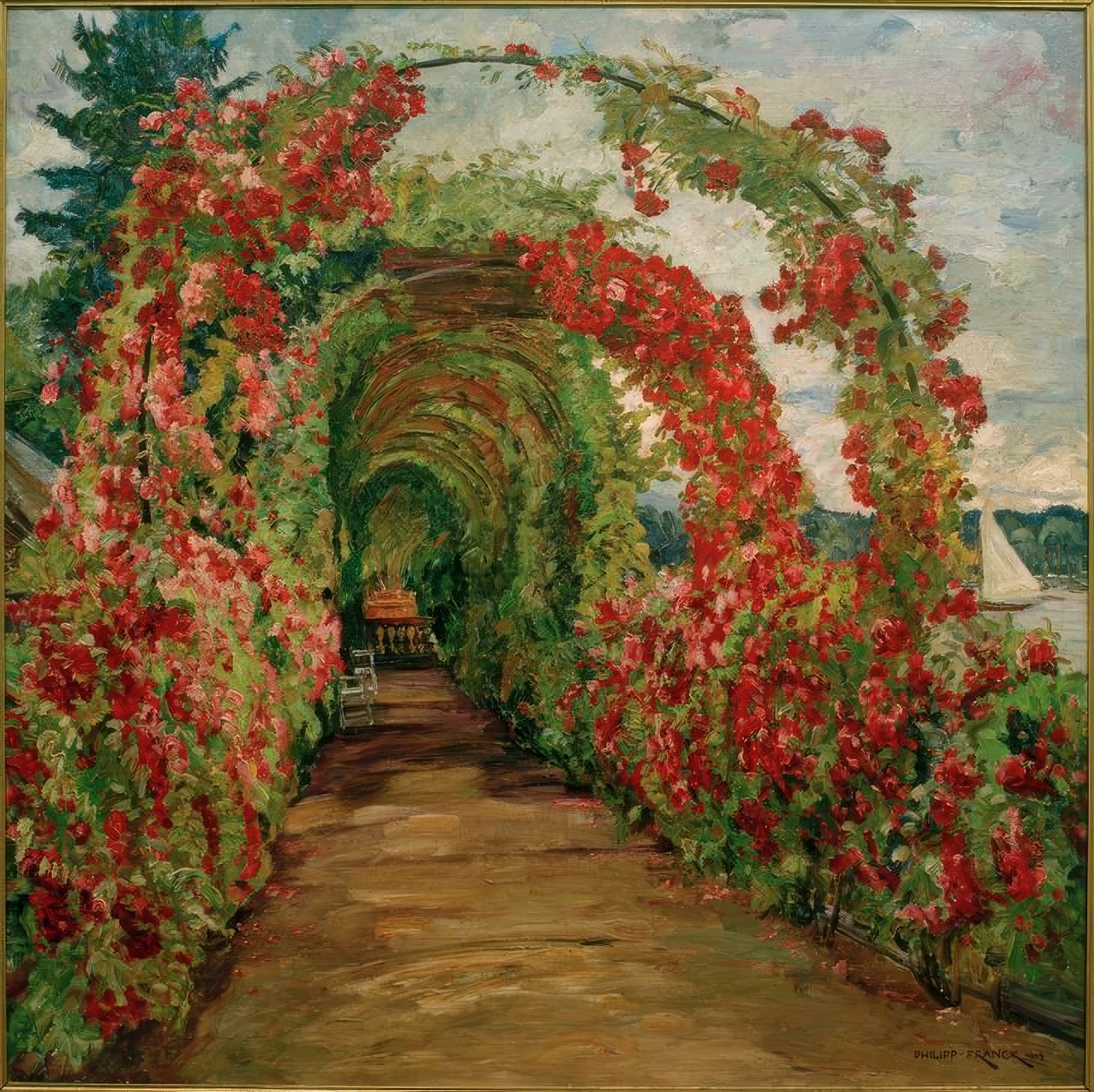 Jardín de Wannsee de Philipp Franck