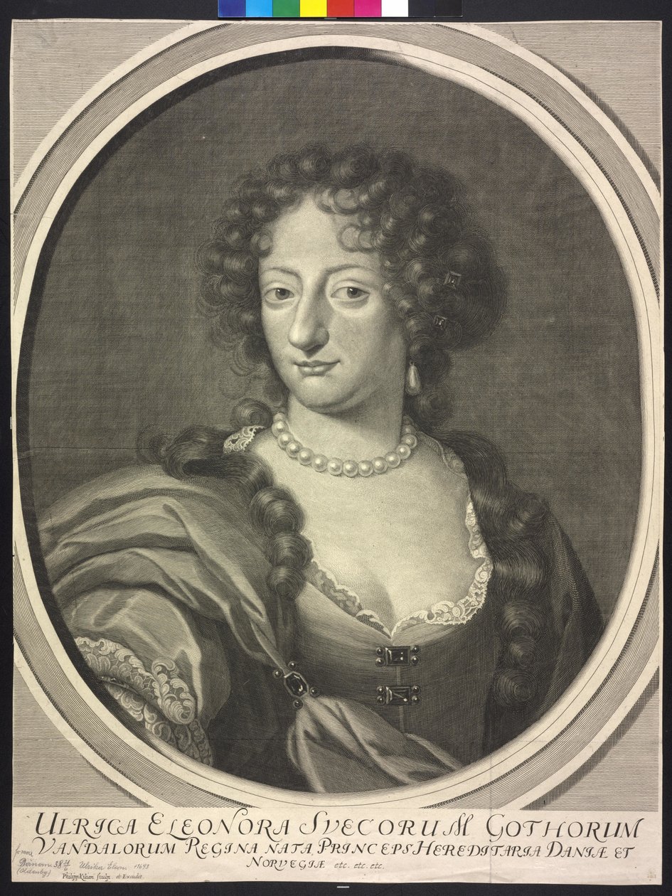 Princesa de Dinamarca Ulrika Eleanore de Philipp Kilian