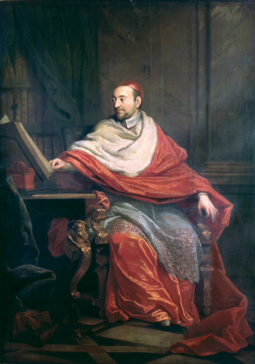 Cardenal Pierre de Bérulle (1575-1629) de Philippe de Champaigne
