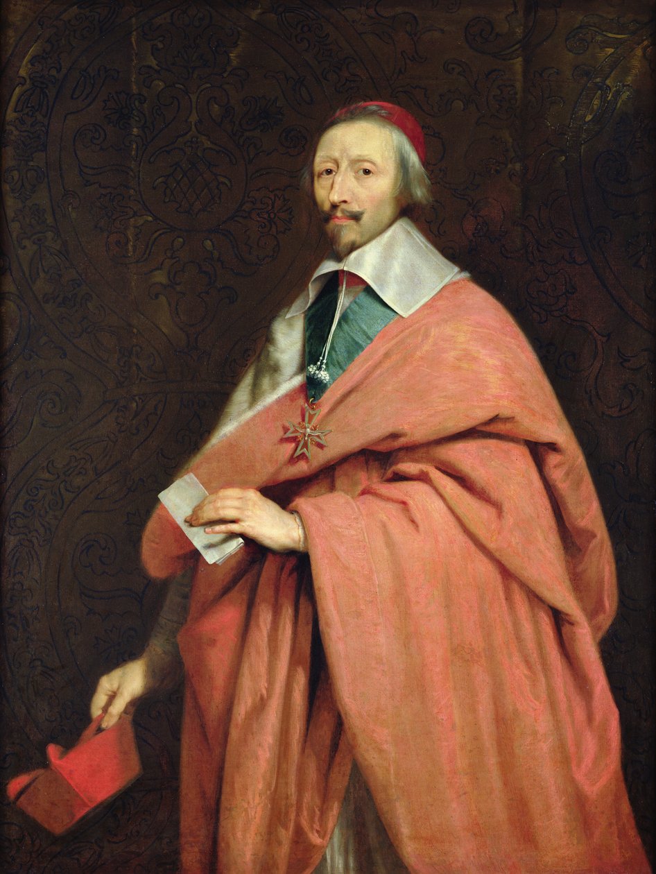 Cardenal Richelieu (1585-1642) c.1639 de Philippe de Champaigne