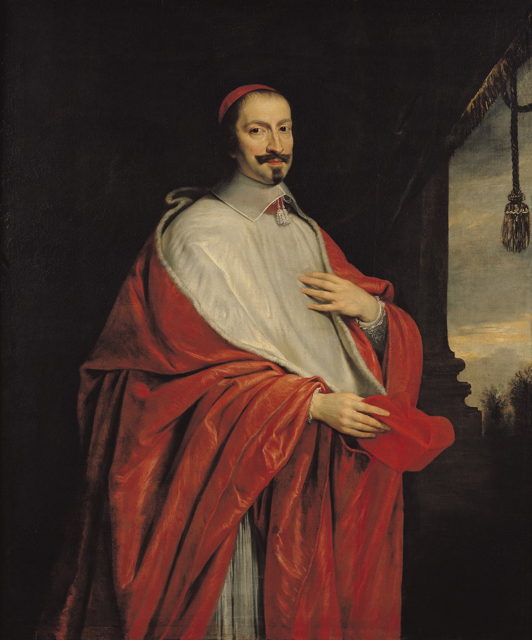 Retrato de Jules Mazarin (1602-61) de Philippe de Champaigne