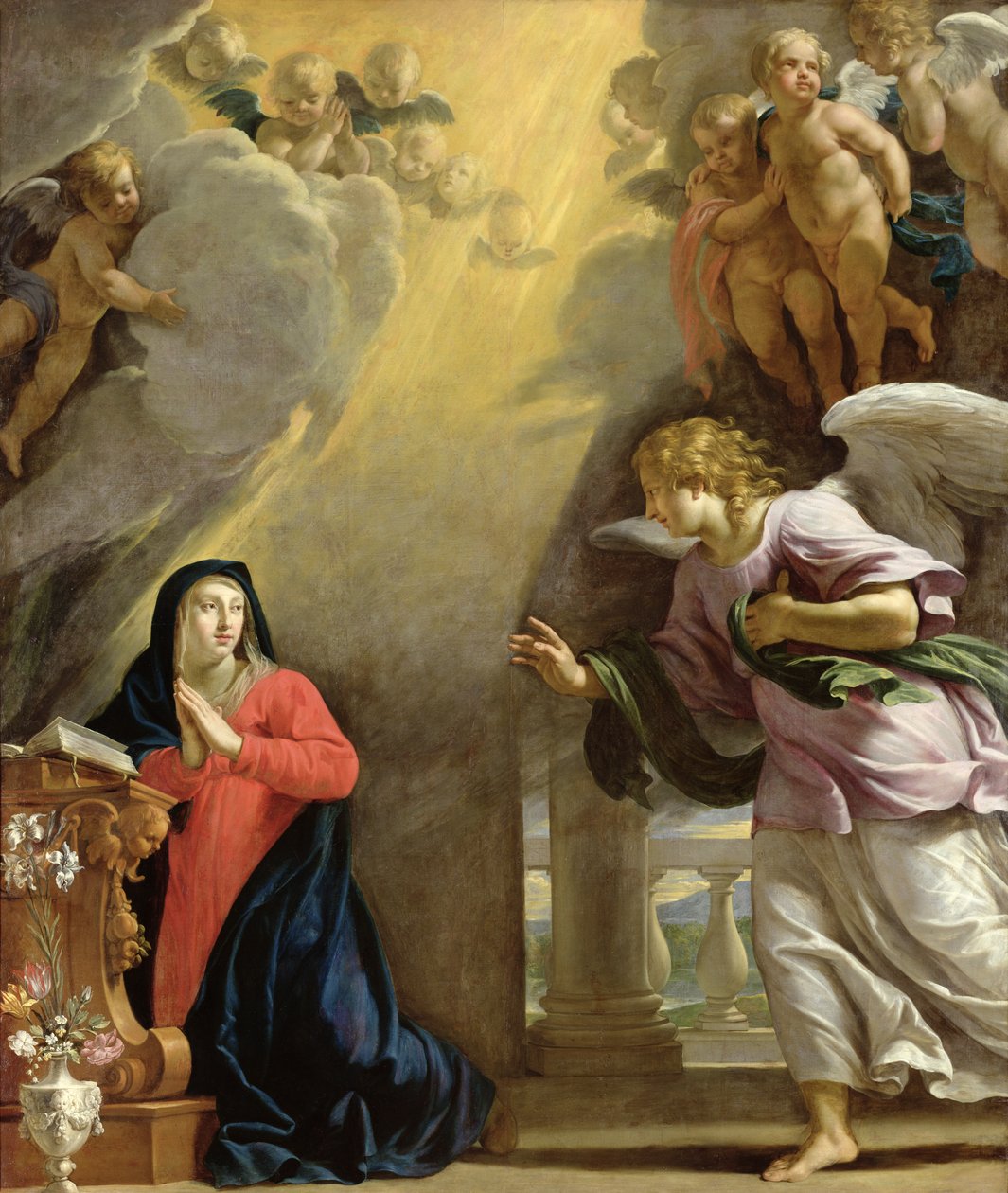 La Anunciación de Philippe de Champaigne