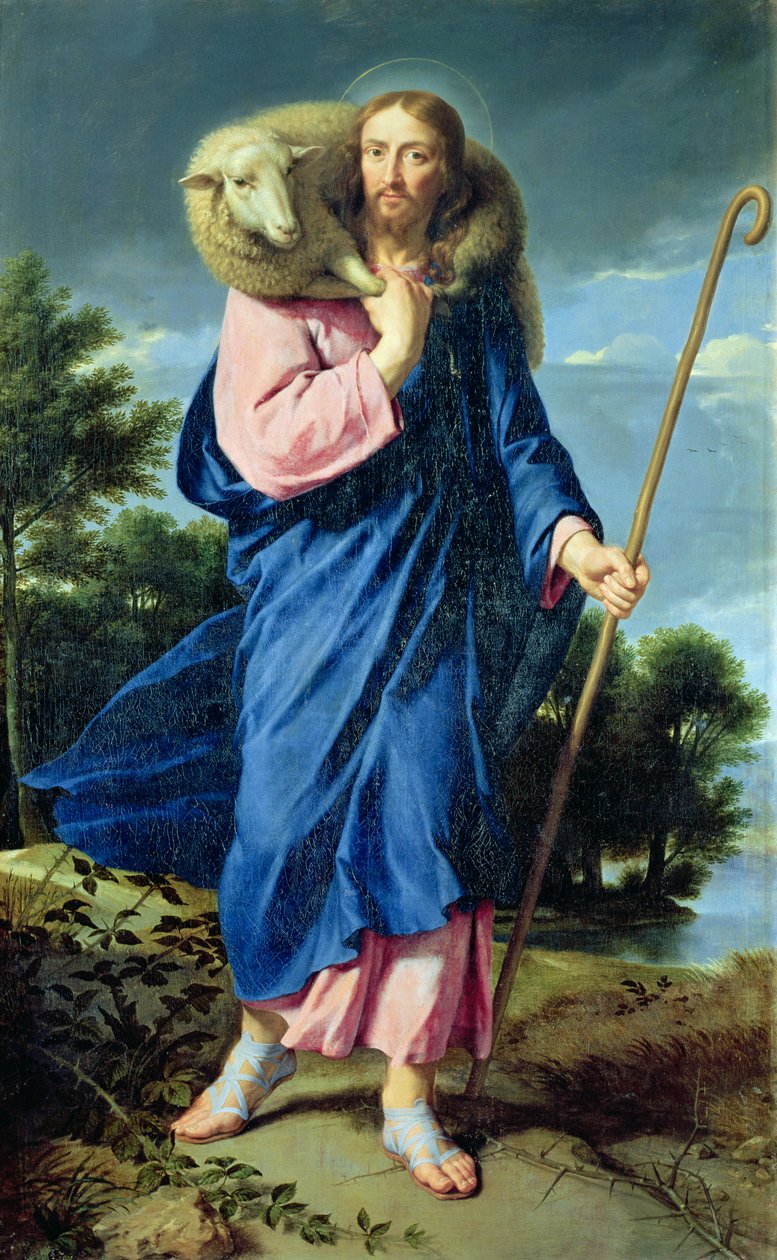 El buen pastor, c.1650-60 de Philippe de Champaigne