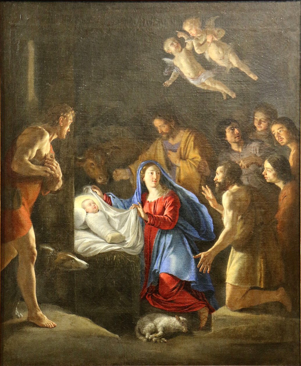 Adoración de los pastores de Philippe de Champaigne