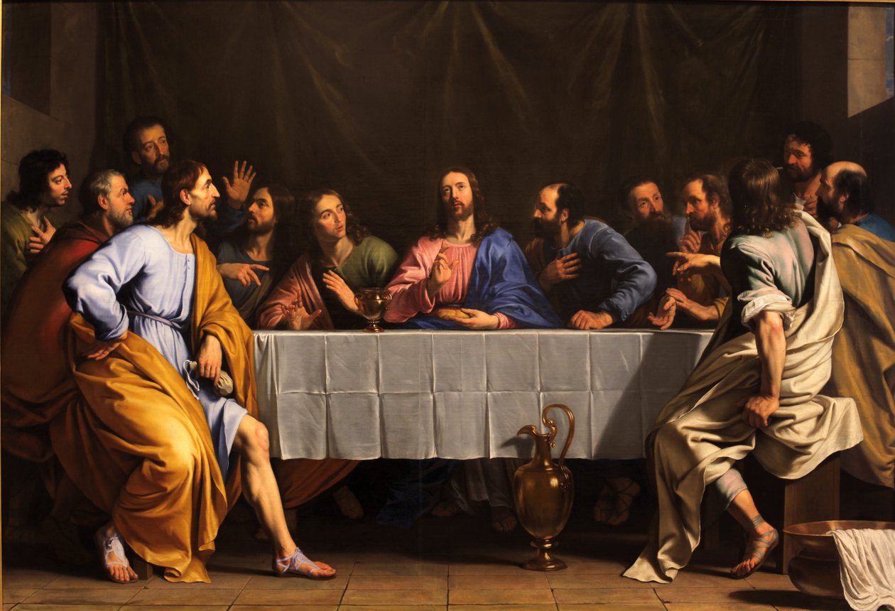 La última cena de Philippe de Champaigne