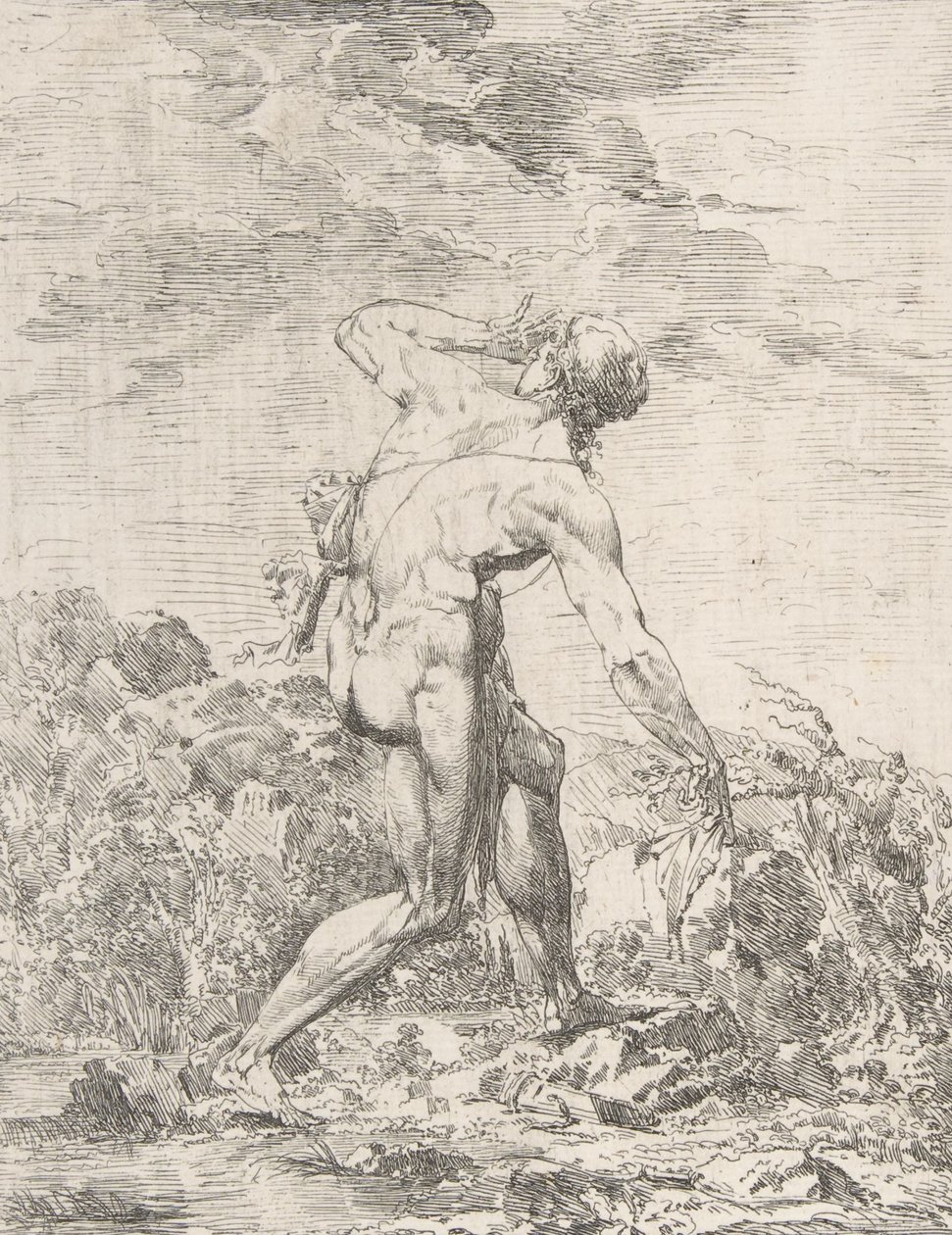 Milón de Crotona de Philippe Auguste Hennequin