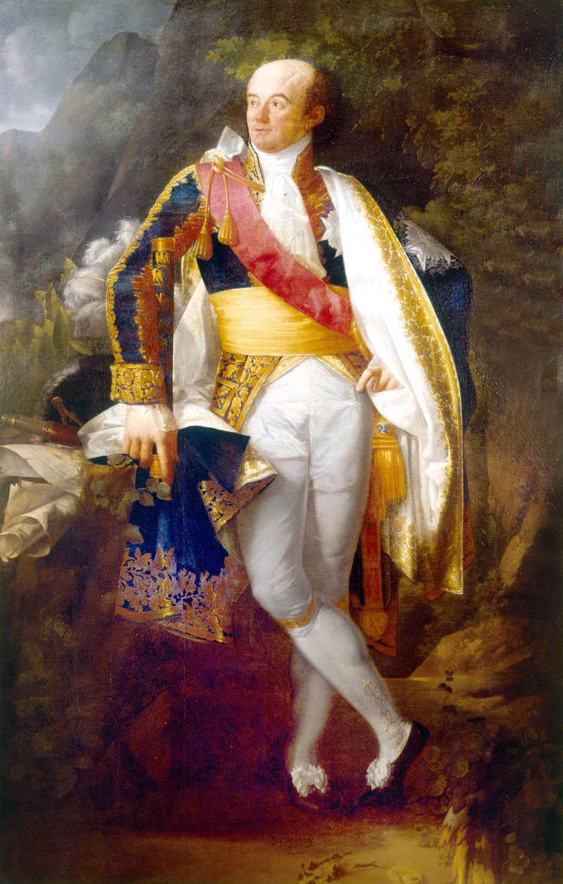 Retrato de Marshall Perignon (pintura) de Philippe Auguste Hennequin