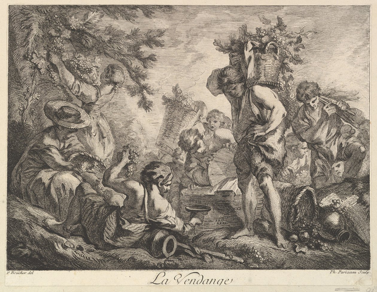 La Vendimia de Philippe Louis Parizeau