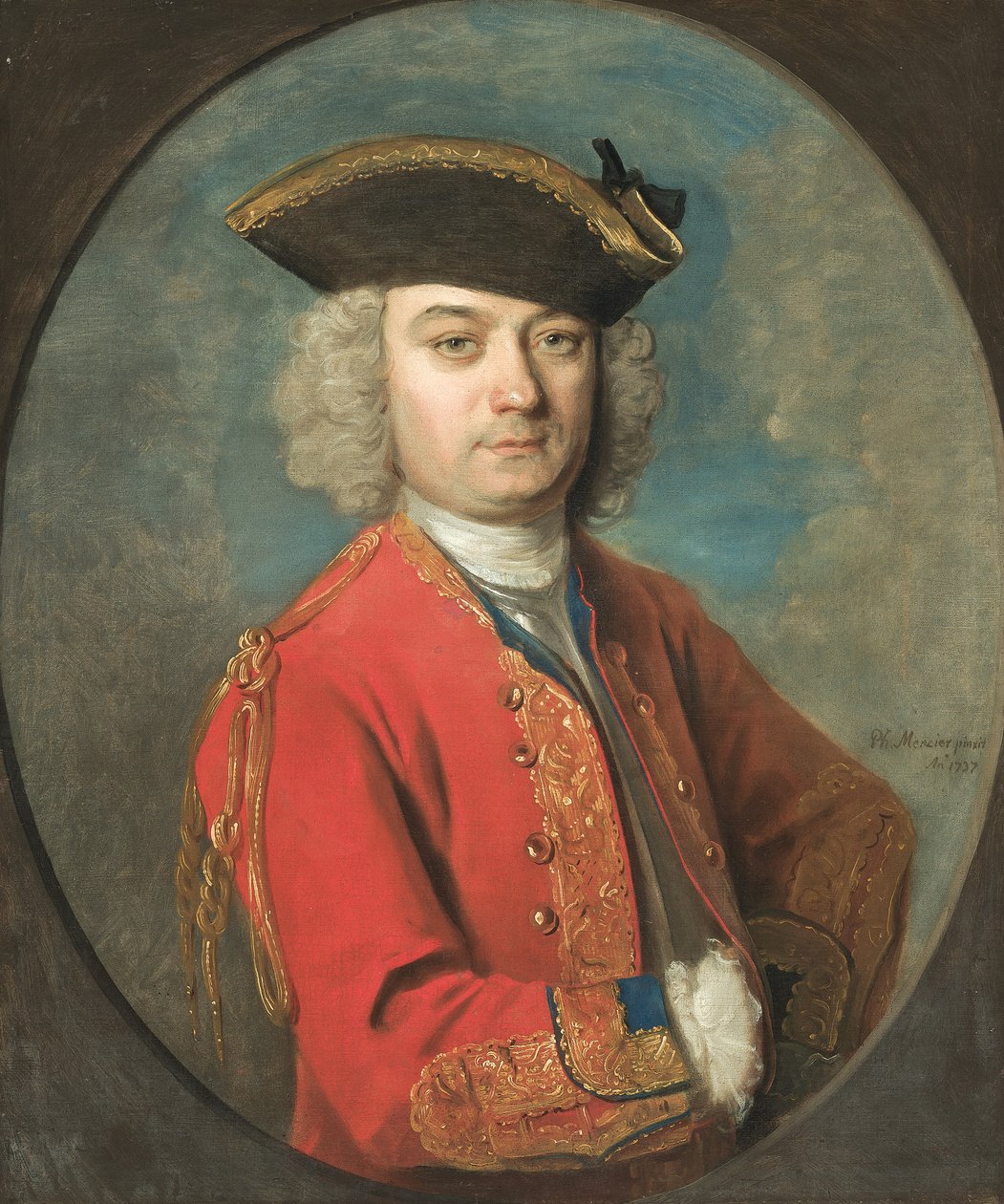 Retrato de Louis de Jean de Philippe Mercier