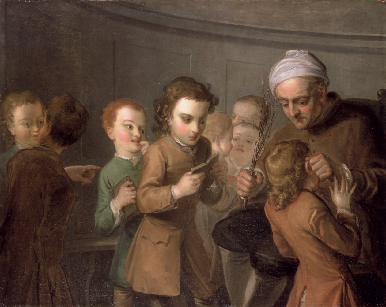 Escuela para varones de Philippe Mercier
