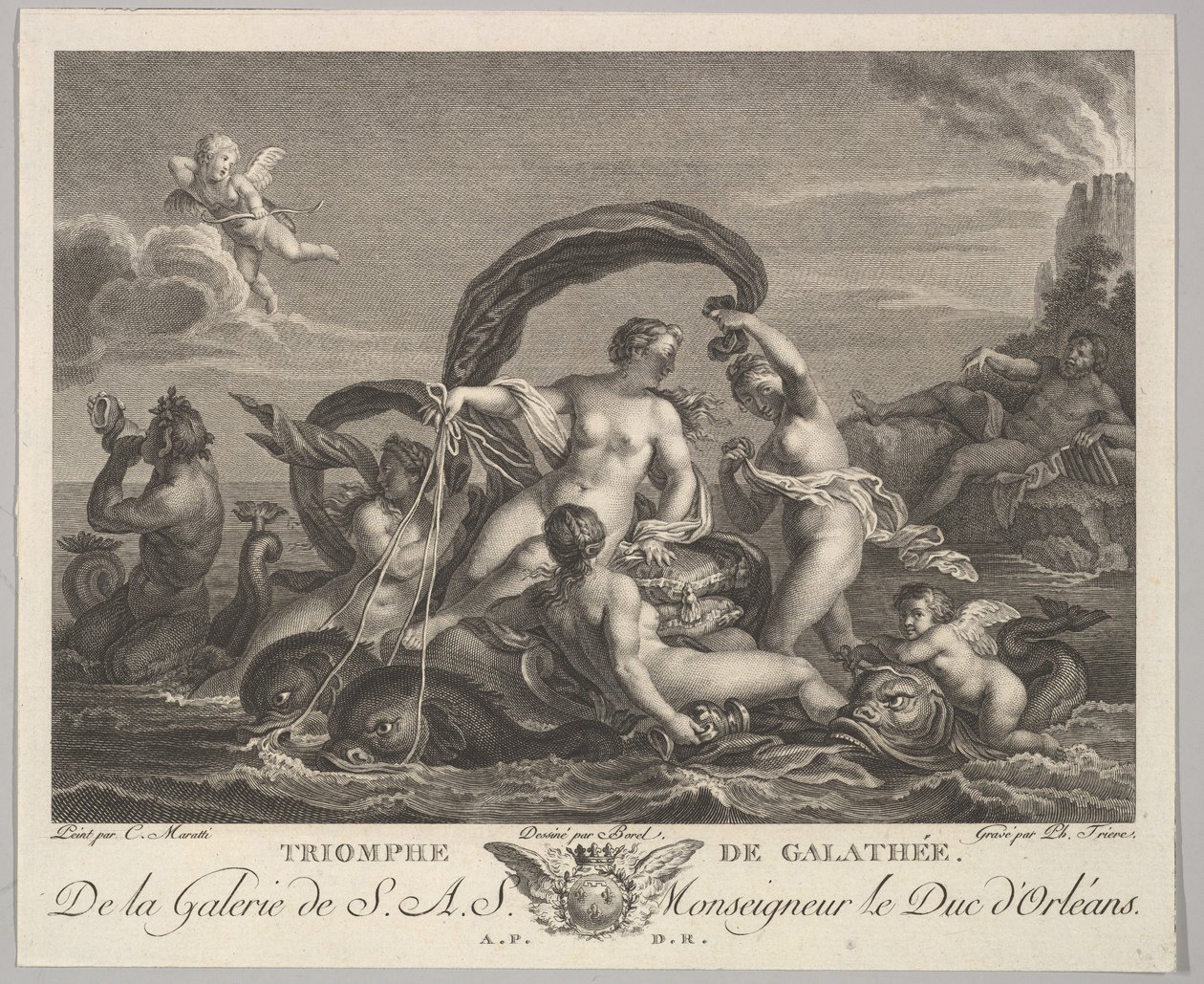 El Triunfo de Galatea de Philippe Triere