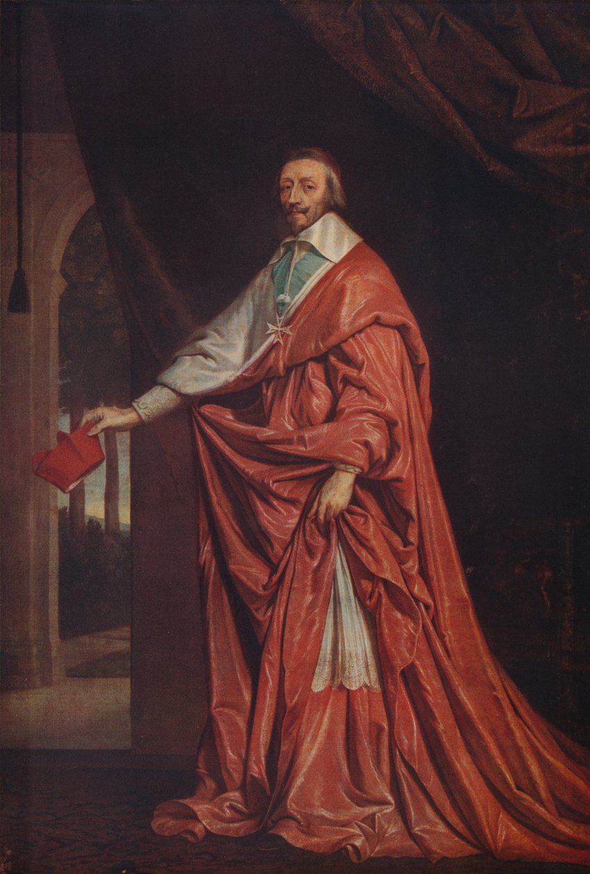 Cardenal Richelieu, 1633-1640 de Philippe de Champaigne