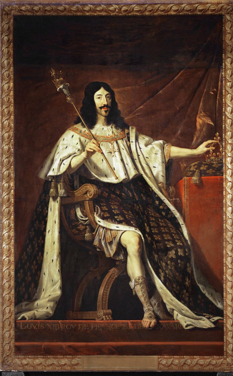 Luis XIII, rey de Francia ... de Philippe de Champaigne