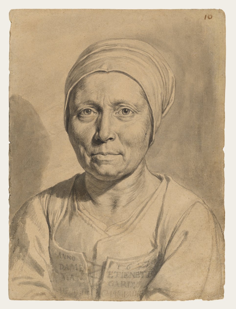 Retrato de Dame Étiennette de Philippe de Champaigne