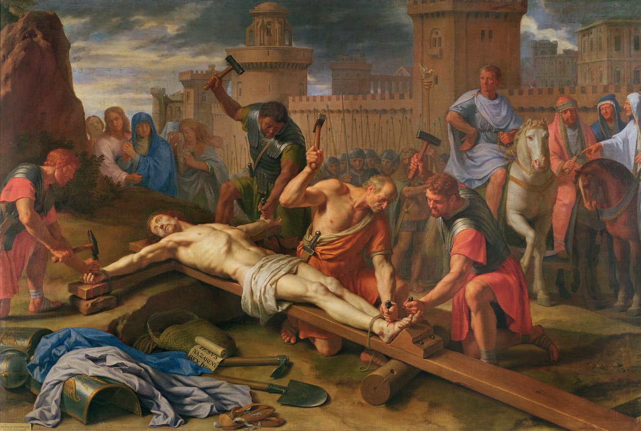 La Crucifixión (óleo sobre lienzo) de Philippe de Champaigne