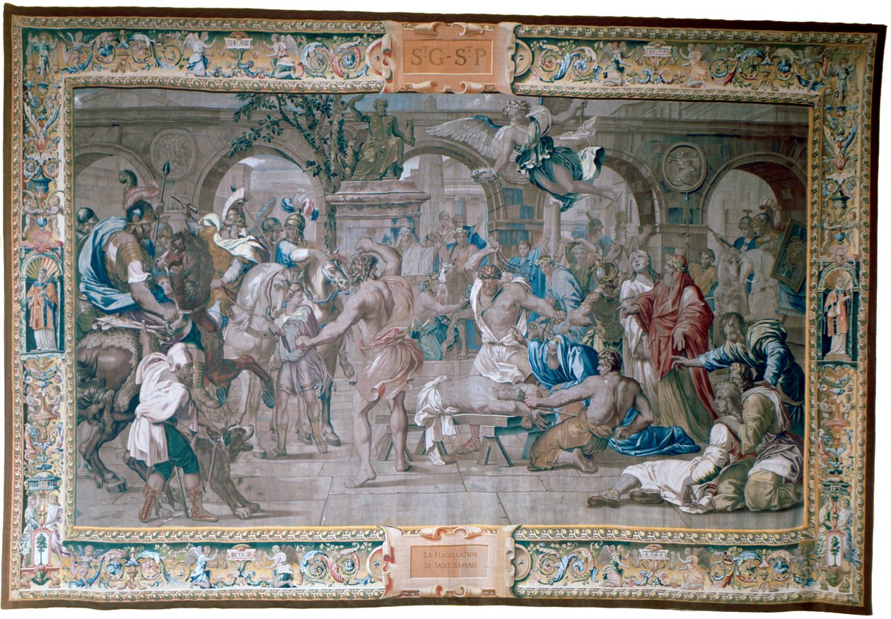 La flagelación de San Gervasio, c1620-1670 de Philippe de Champaigne