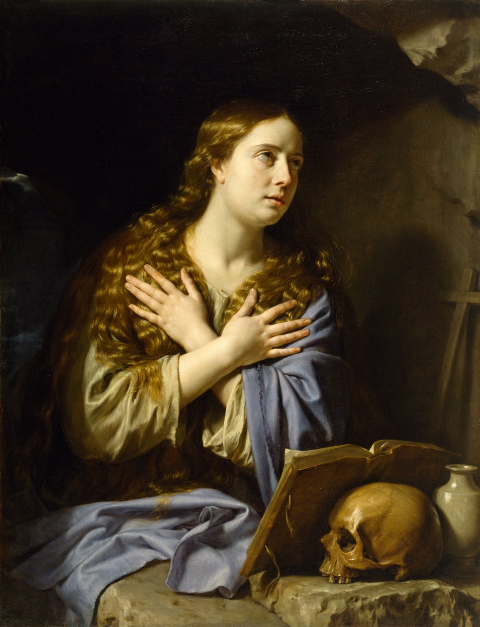 La Magdalena arrepentida de Philippe de Champaigne