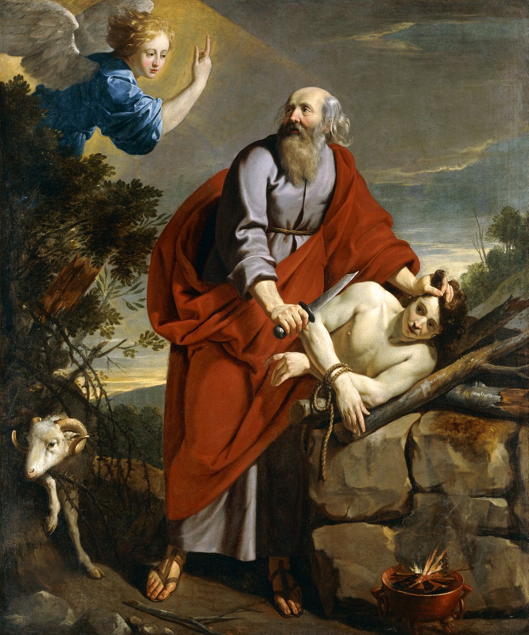 El sacrificio de Isaac de Philippe de Champaigne