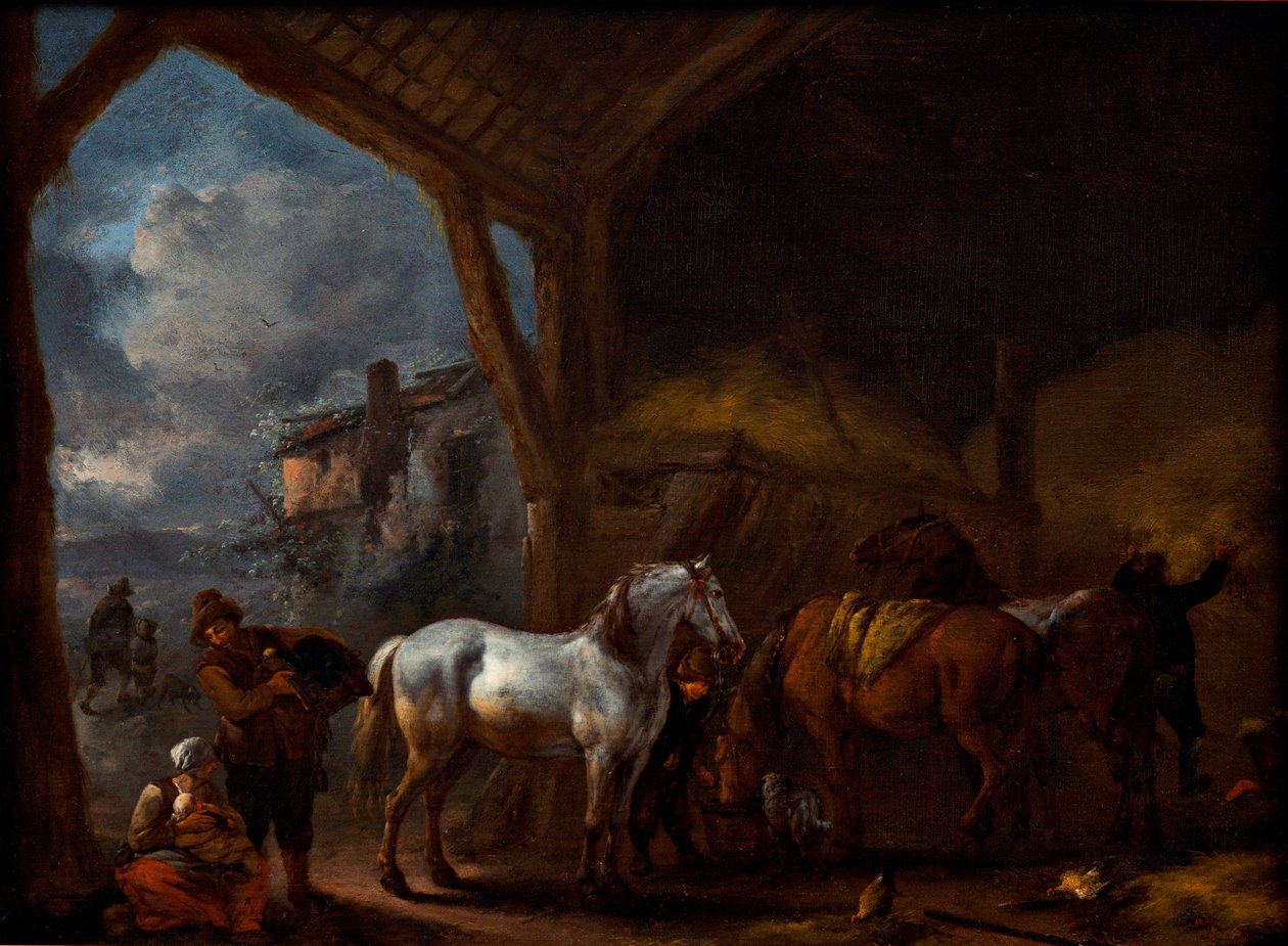 El establo de Philips Wouwerman