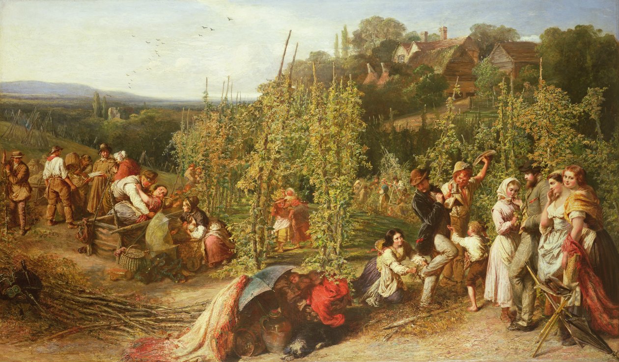 Vida en el Jardín de Lúpulo de Phoebus Levin