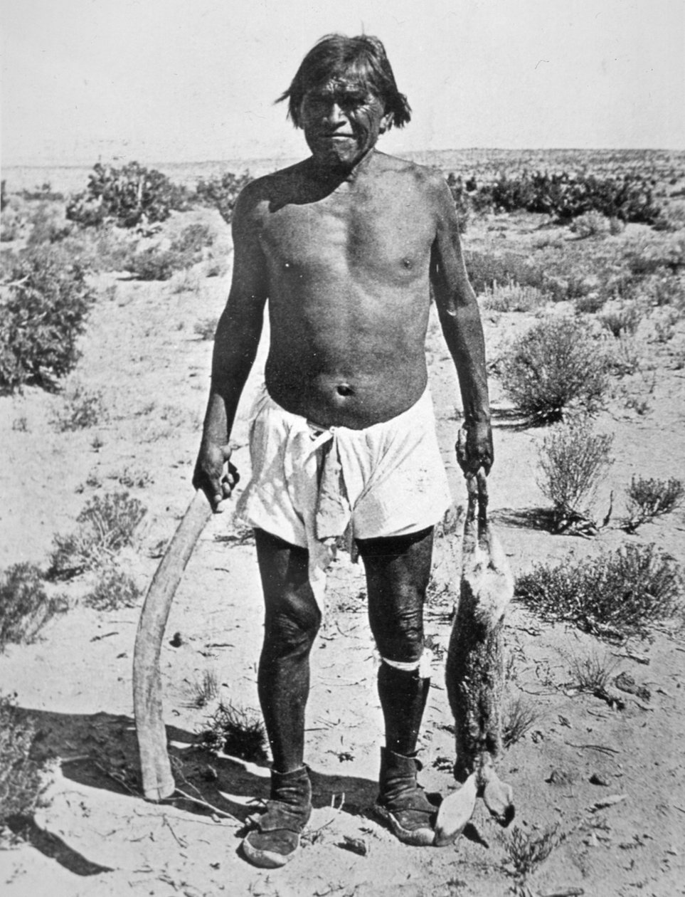 Cazador Hopi de Photographer American
