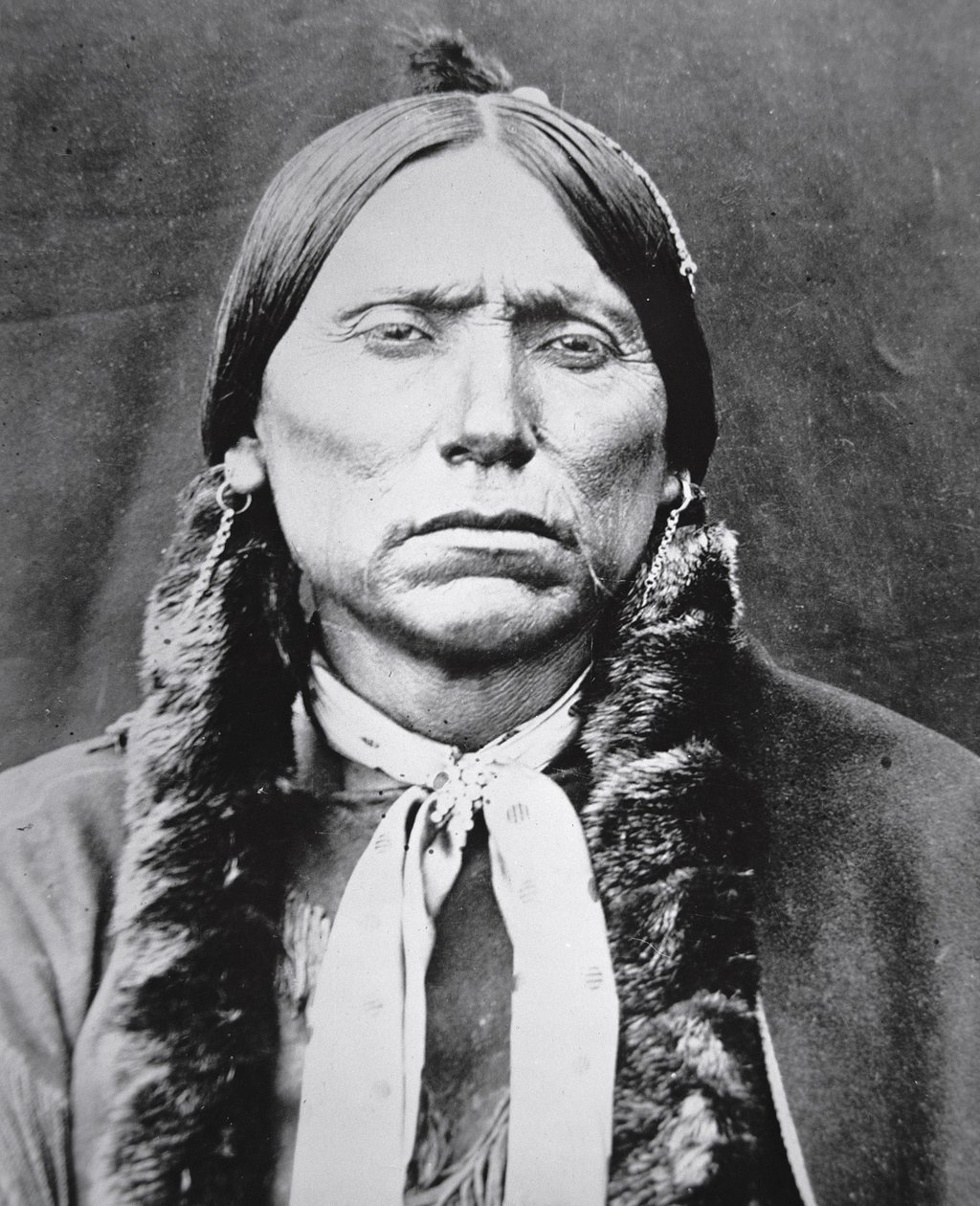 Quanah Parker (c.1845-1911) de Photographer American