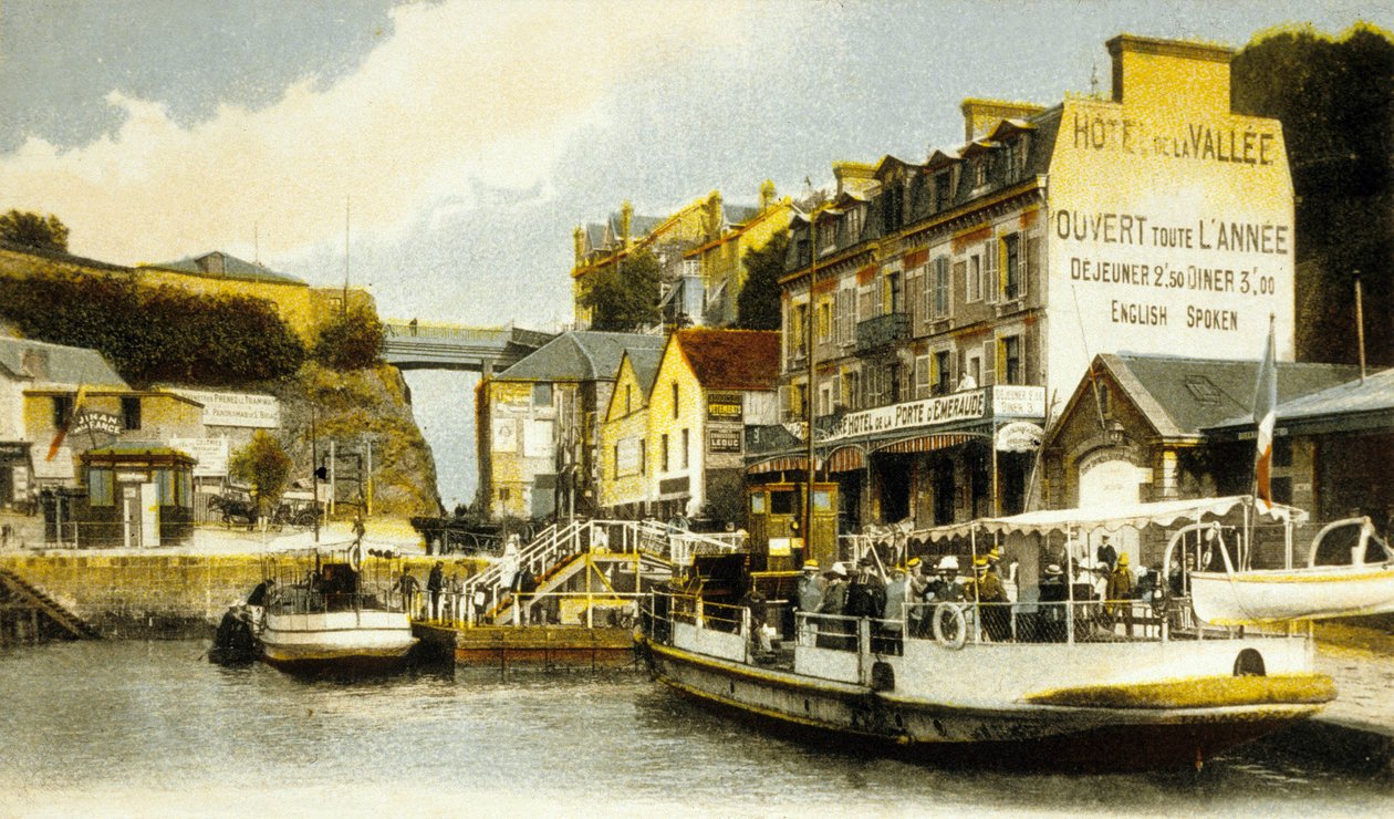 Postal de Dinard, Bretaña, hacia 1900 (foto) de Photographer French
