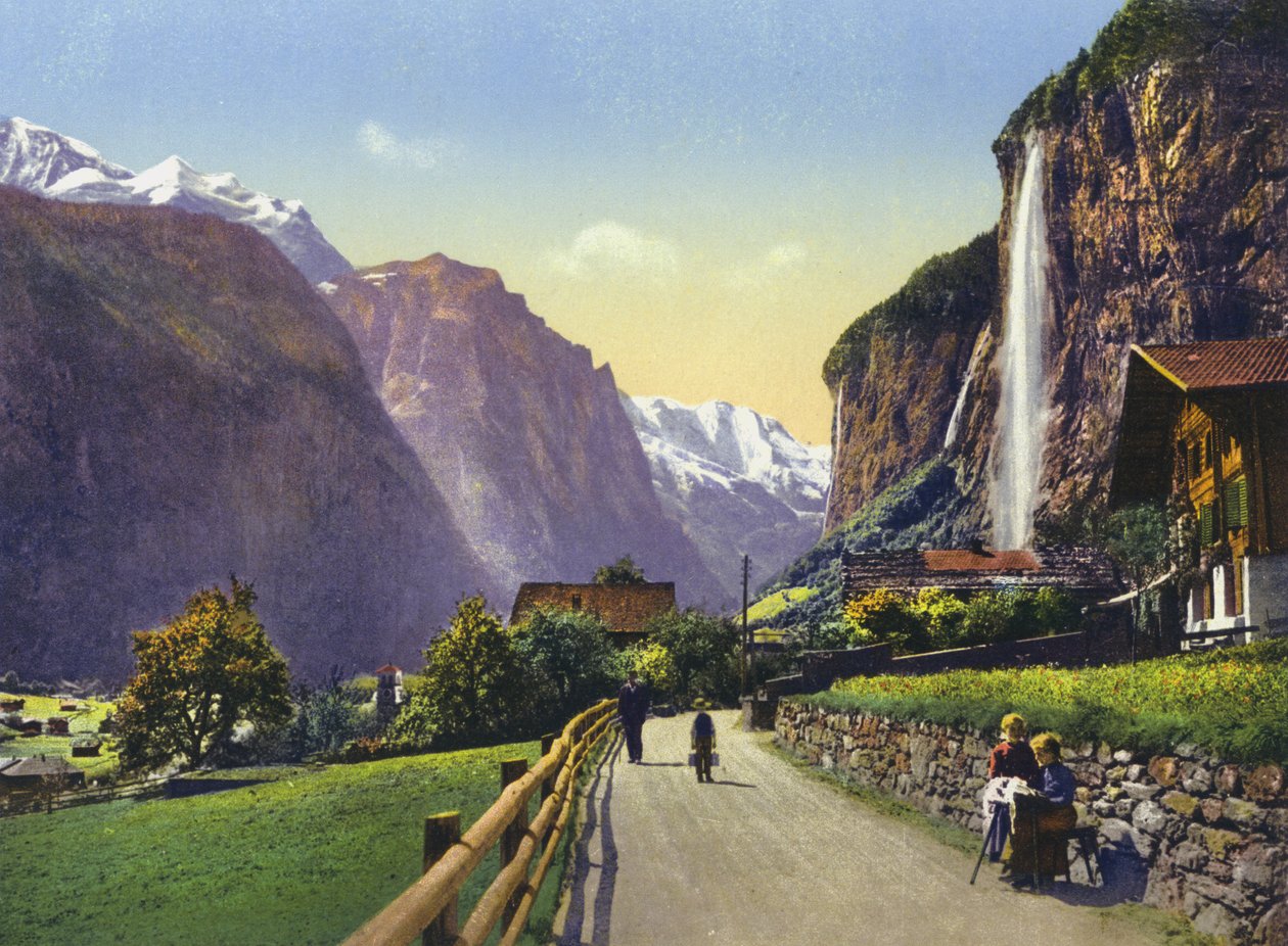 Lauterbrunnen, el Staubbach (foto) de Photographer Swiss