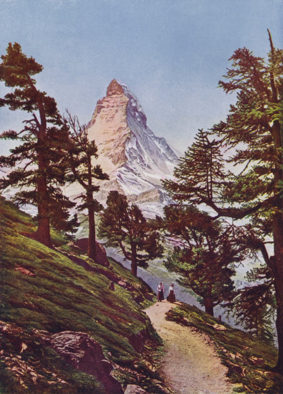 Cervino, Zermatt, Suiza (foto en color) de Photographer Swiss