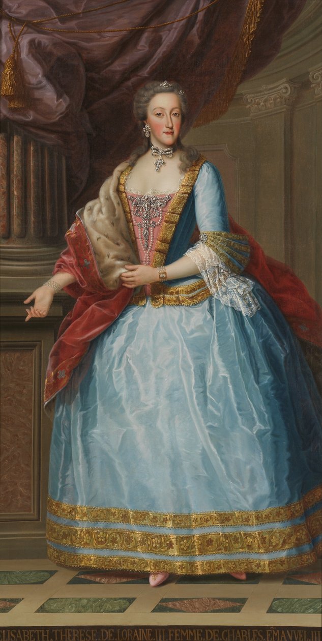 Retrato de Isabel de Lorena de Piedmontese painter