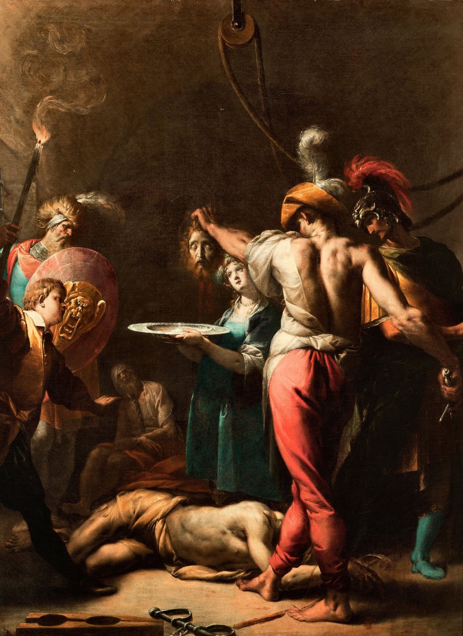 Decapitación de San Juan Bautista de Pier Francesco Mazzucchelli
