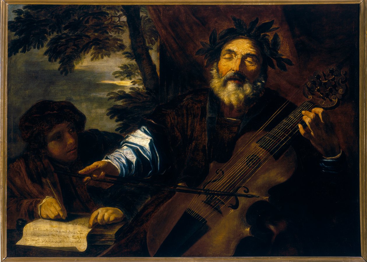 Homero de Pier Francesco Mola