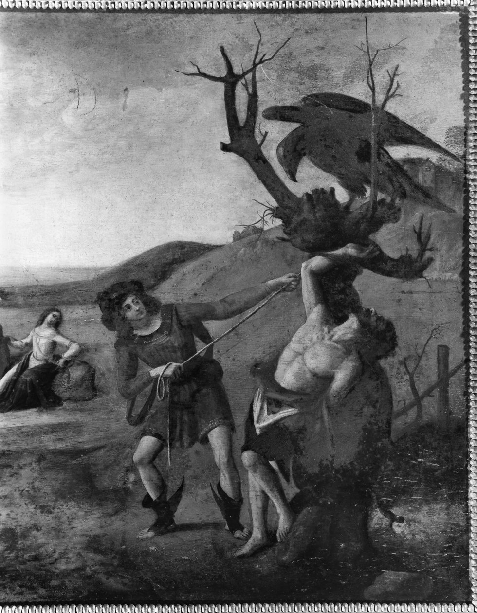 El mito de Prometeo, c.1515 (detalle) de Piero di Cosimo