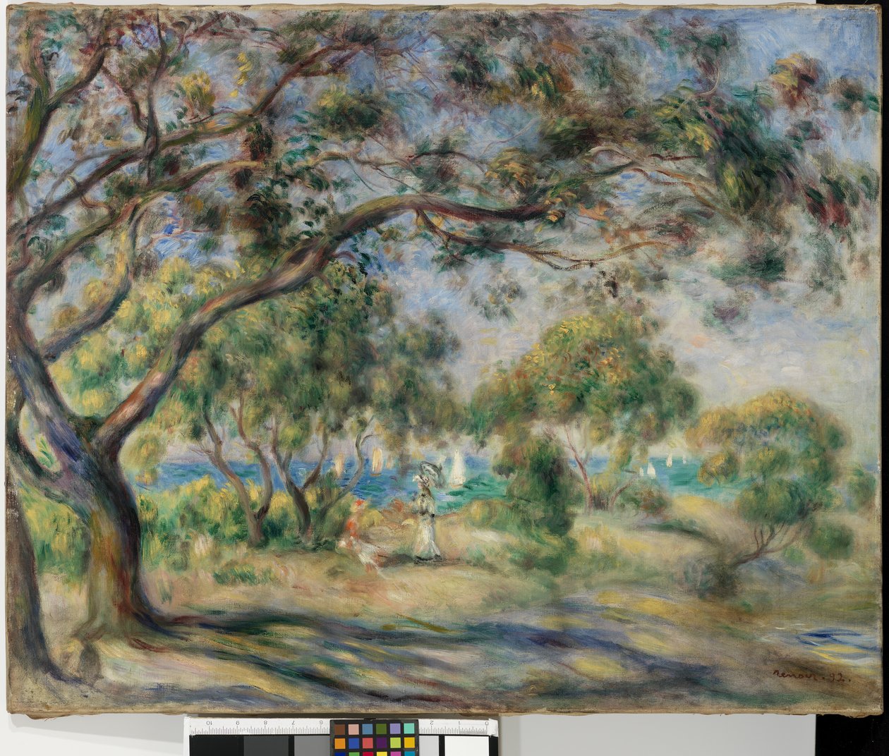 Bois de la Chaise (Noirmoutier) 1892 de Pierre Auguste Renoir