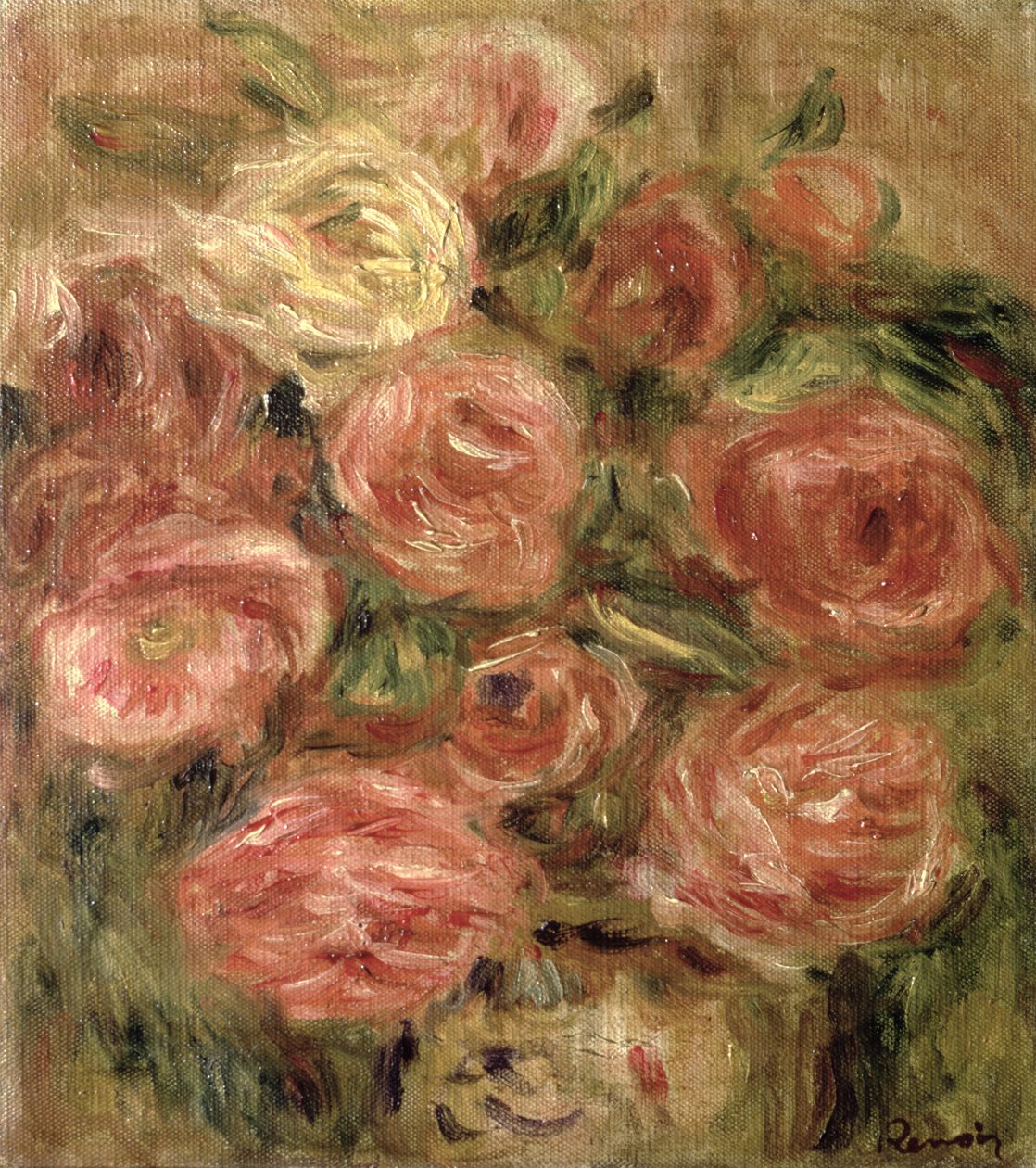 Flores, 1913-19 de Pierre Auguste Renoir