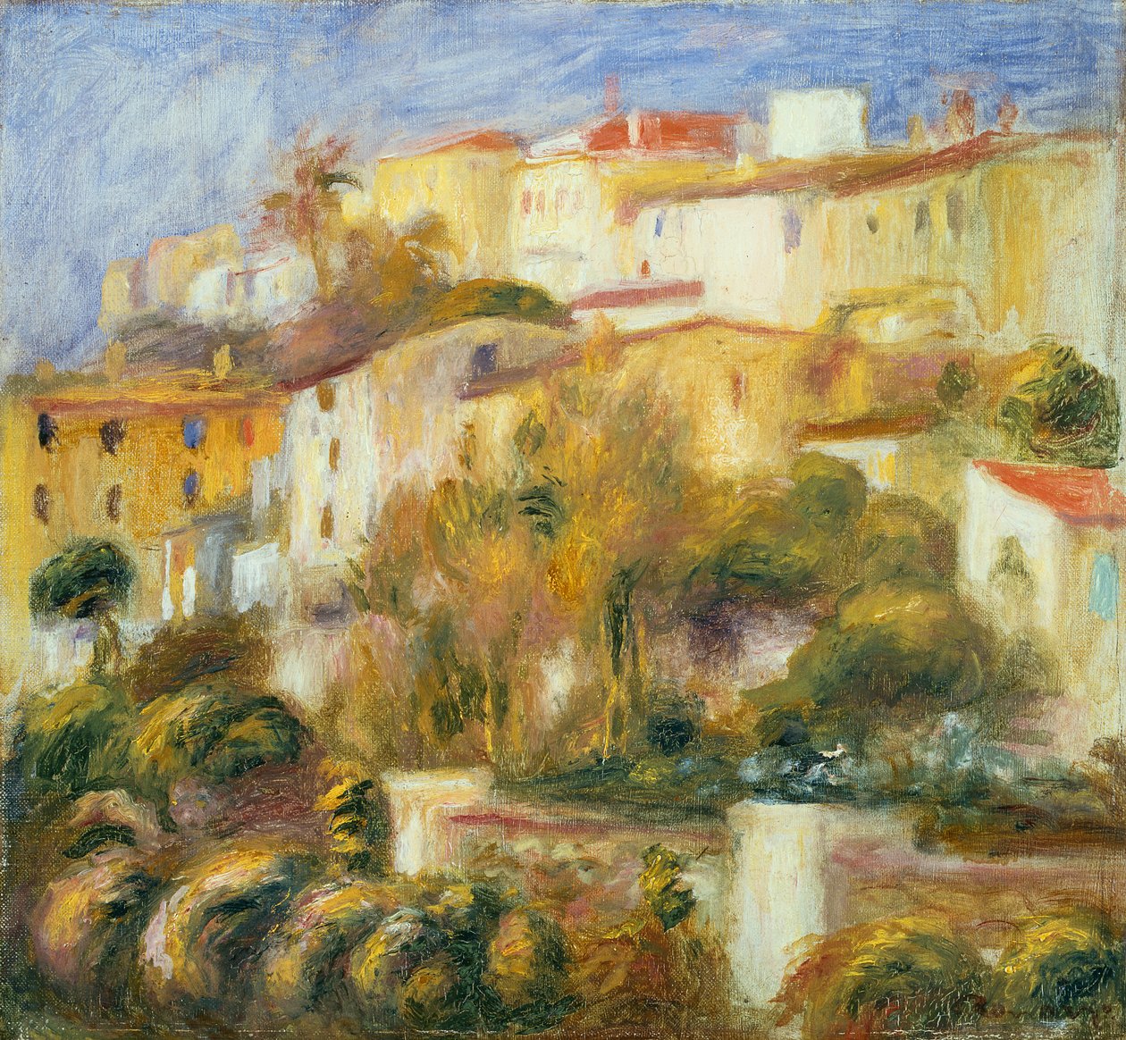 Casa en Cagnes de Pierre Auguste Renoir