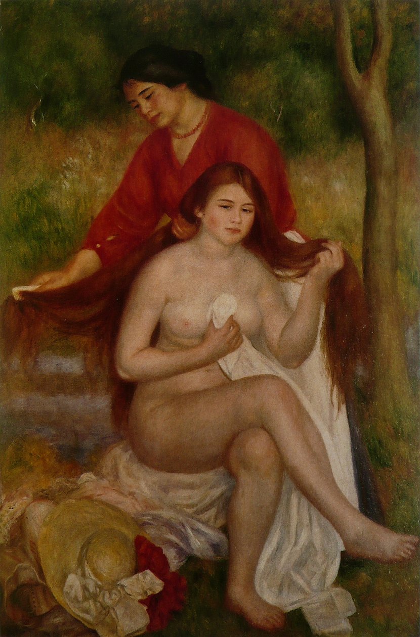 El aseo de Pierre Auguste Renoir
