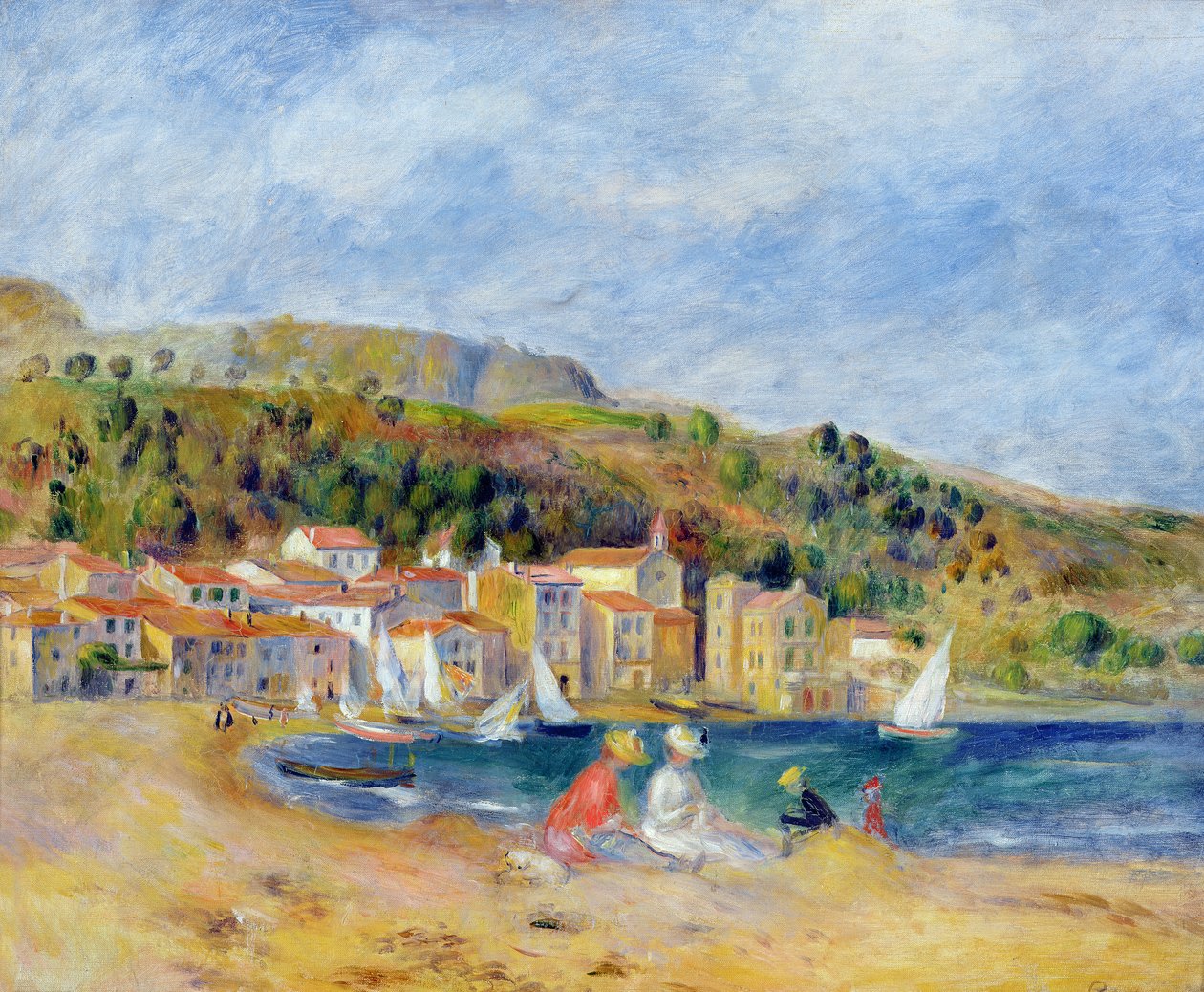 Le Lavandou de Pierre Auguste Renoir