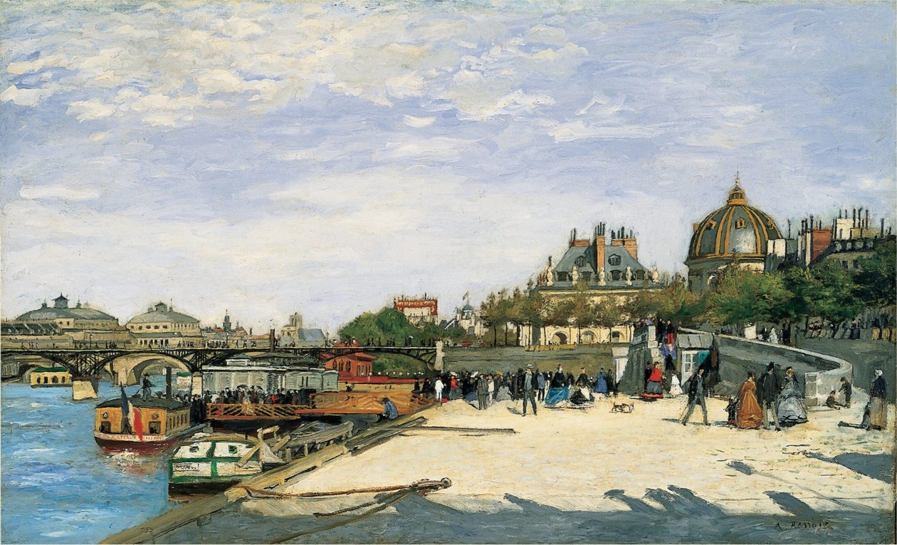 El puente de las Artes París de Pierre Auguste Renoir