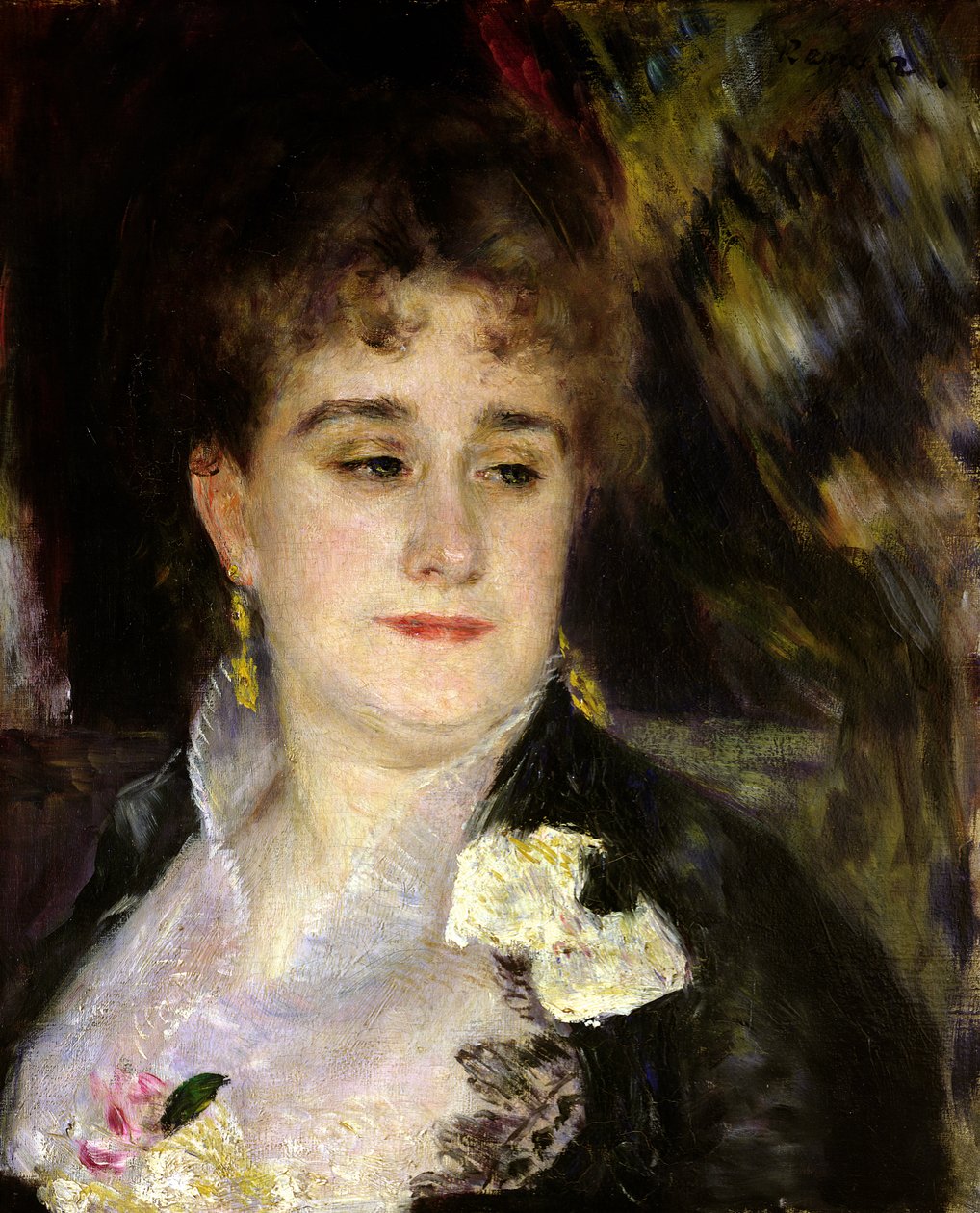 Madame Georges Charpentier, c.1876-7 de Pierre Auguste Renoir