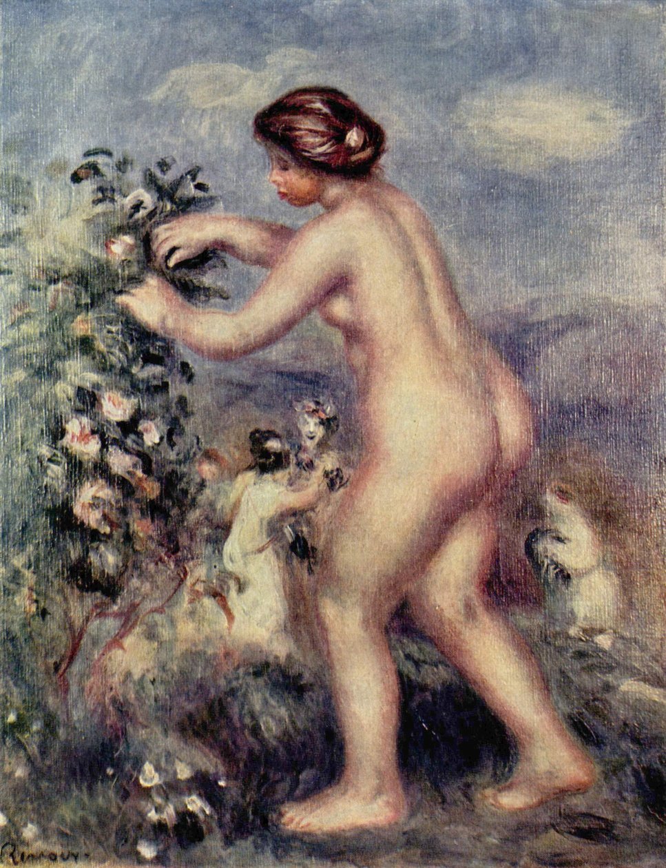 Oda a las flores de Pierre Auguste Renoir