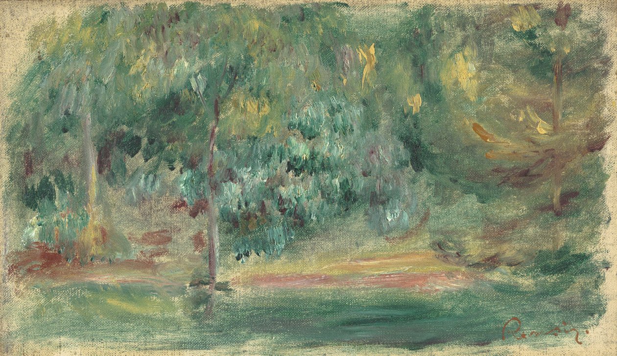 Paisaje, c.1860-80 de Pierre Auguste Renoir