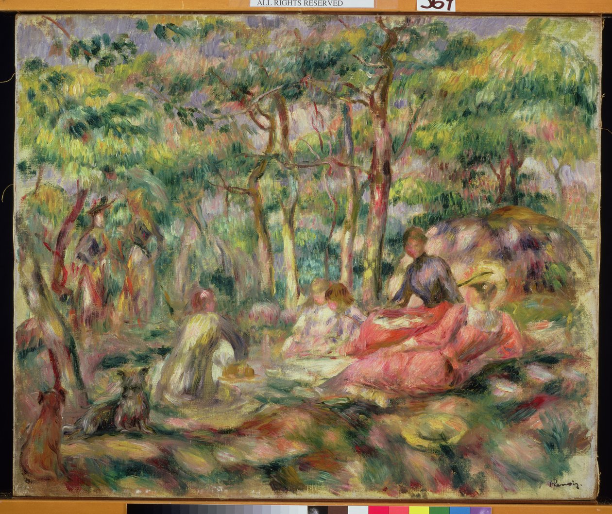 Picnic de Pierre Auguste Renoir