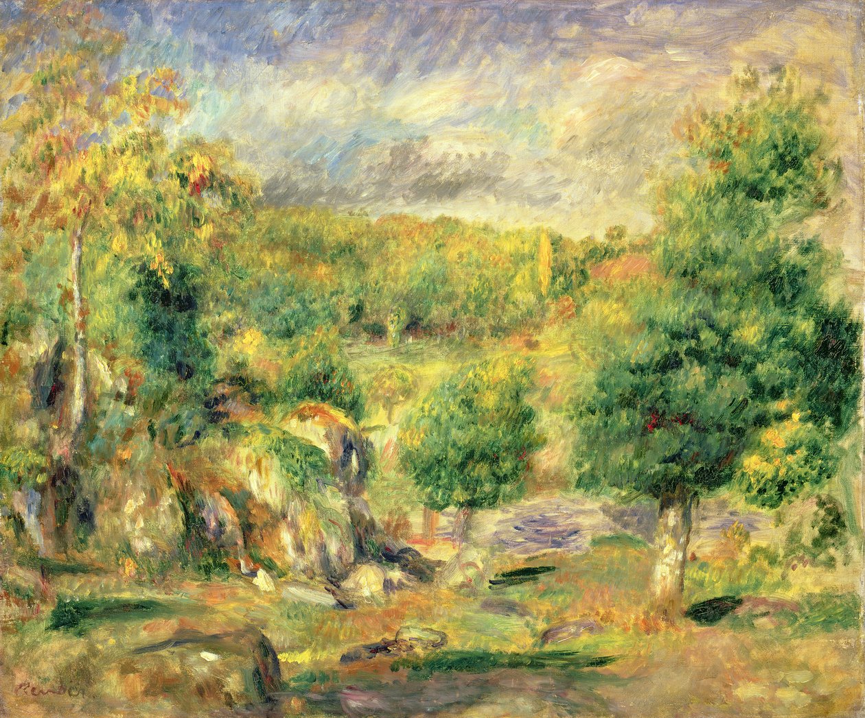Pont-Aven de Pierre Auguste Renoir